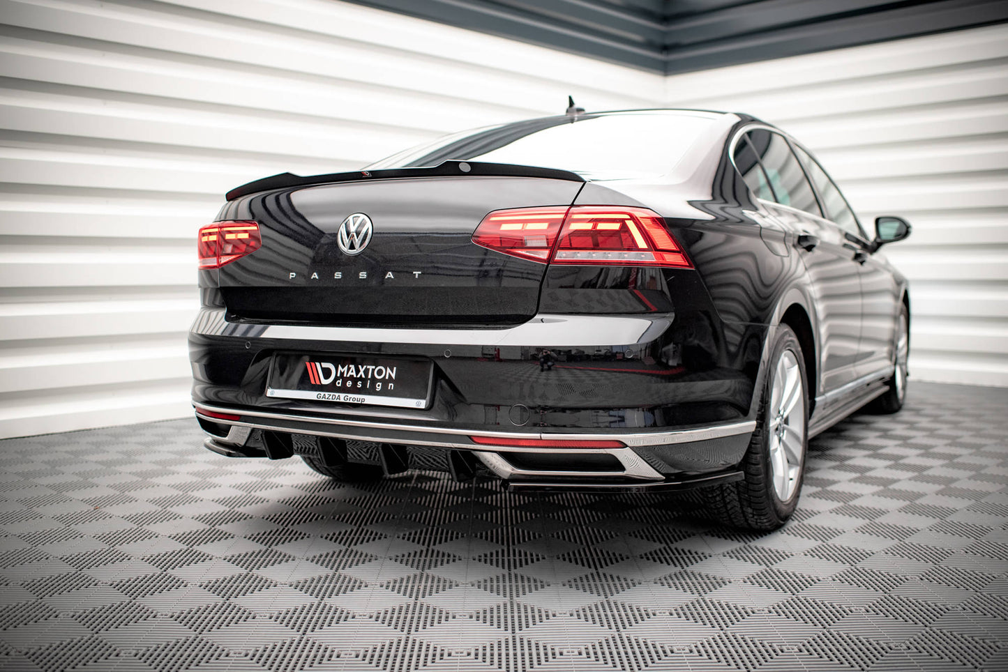 Spoiler cap volkswagen passat sedan b8 facelift