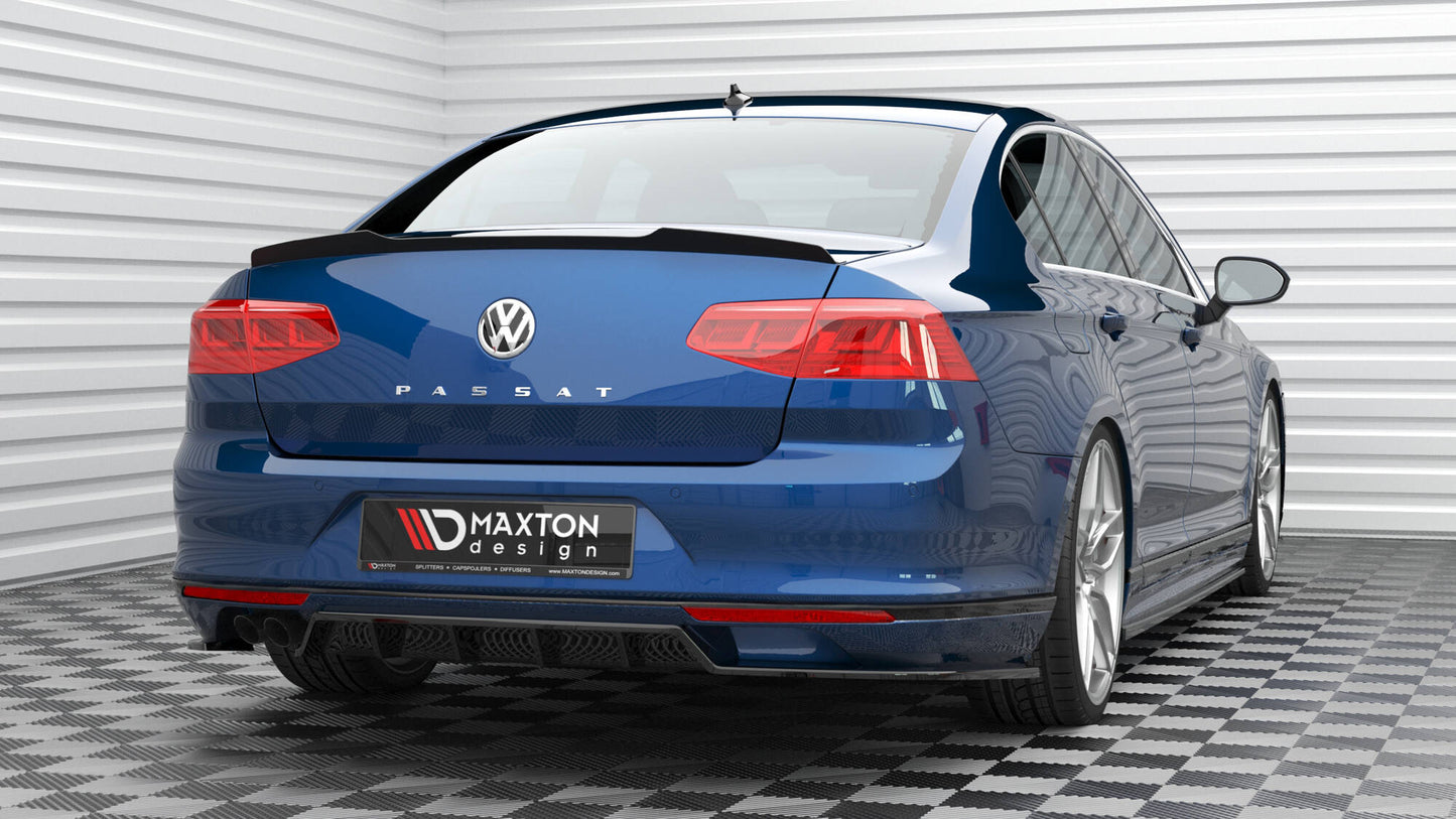 Spoileri korkki Volkswagen Passat R-linjan Mk8 jälkeen