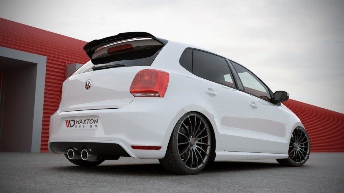 Spoiler cap volkswagen polo mk5  (r wrc look)