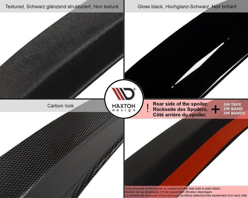 Spoiler cap volkswagen polo mk5  (r wrc look)