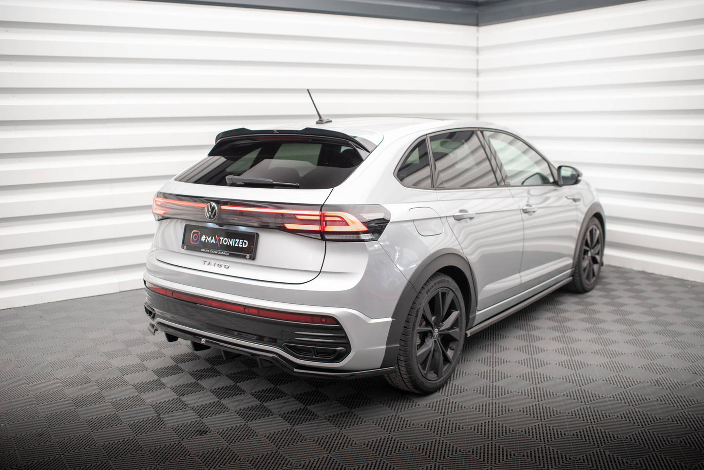 Spoiler cap volkswagen taigo r-line mk1