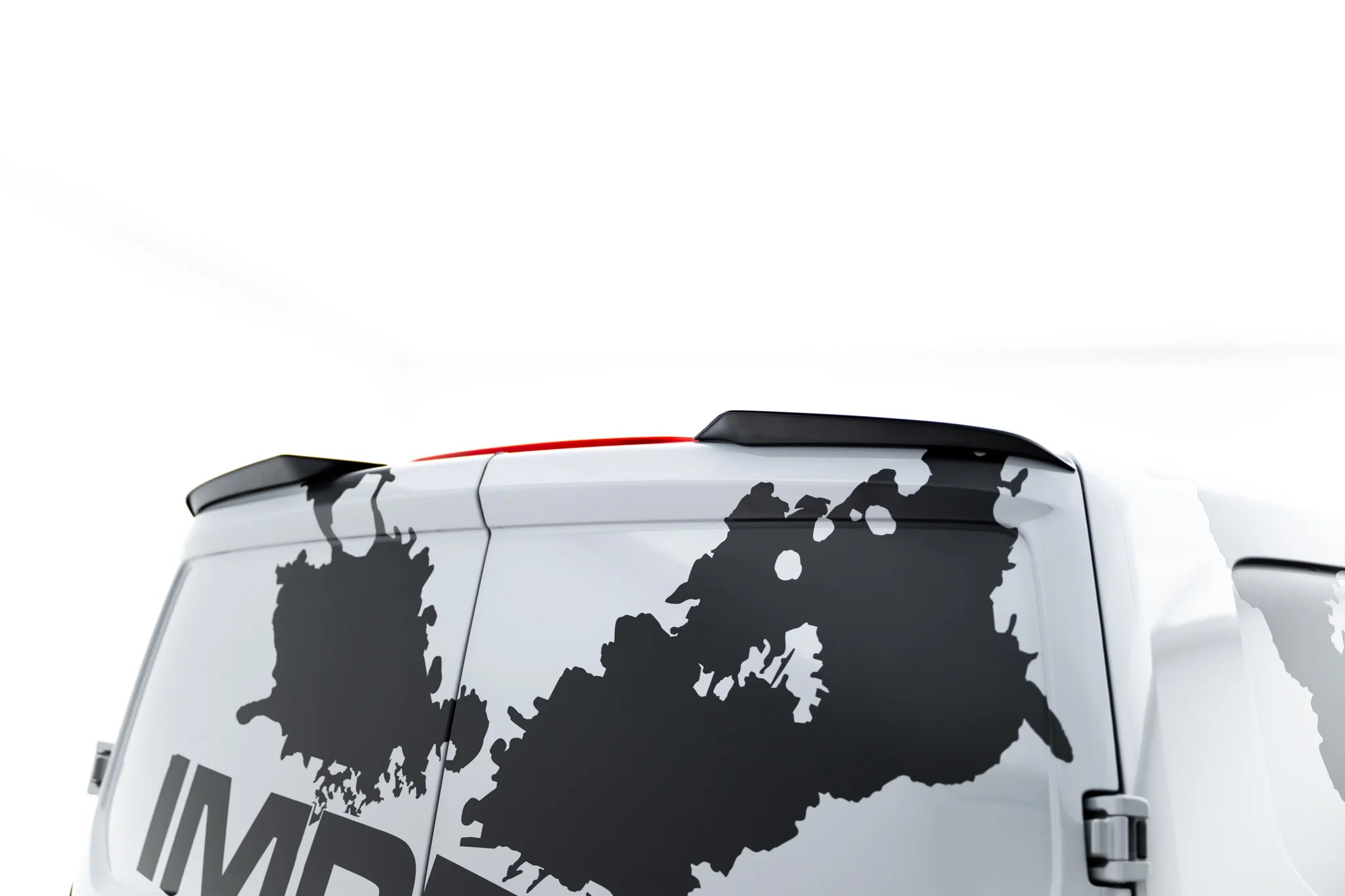 Spoiler cap volkswagen transporter t7 / ford transit custom mk2