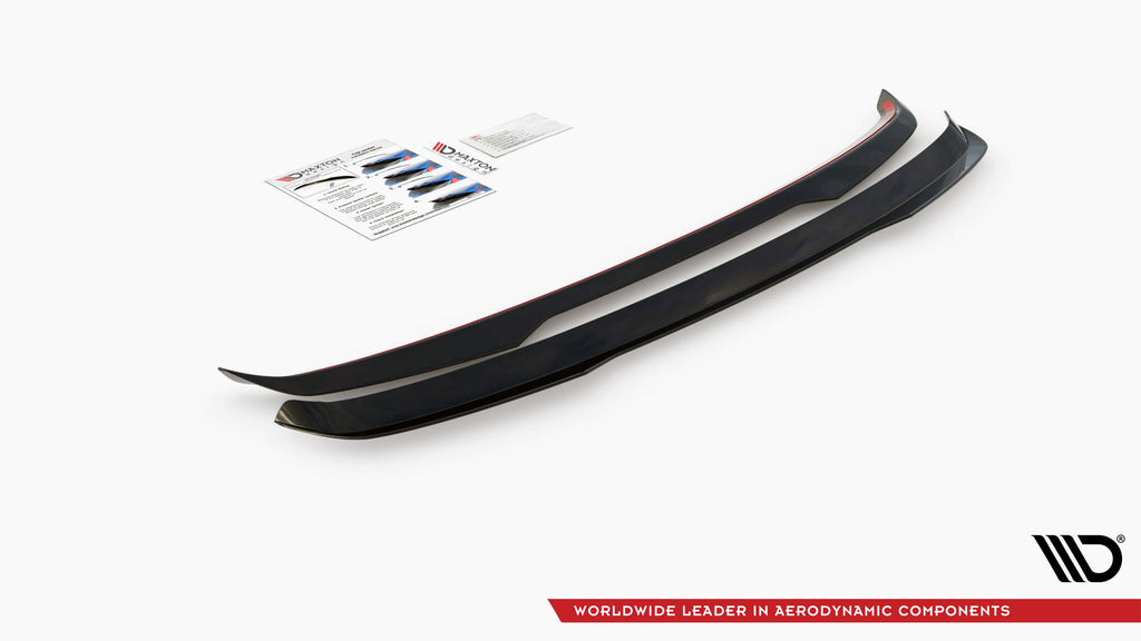Spoiler cap volvo v60 r-design mk2