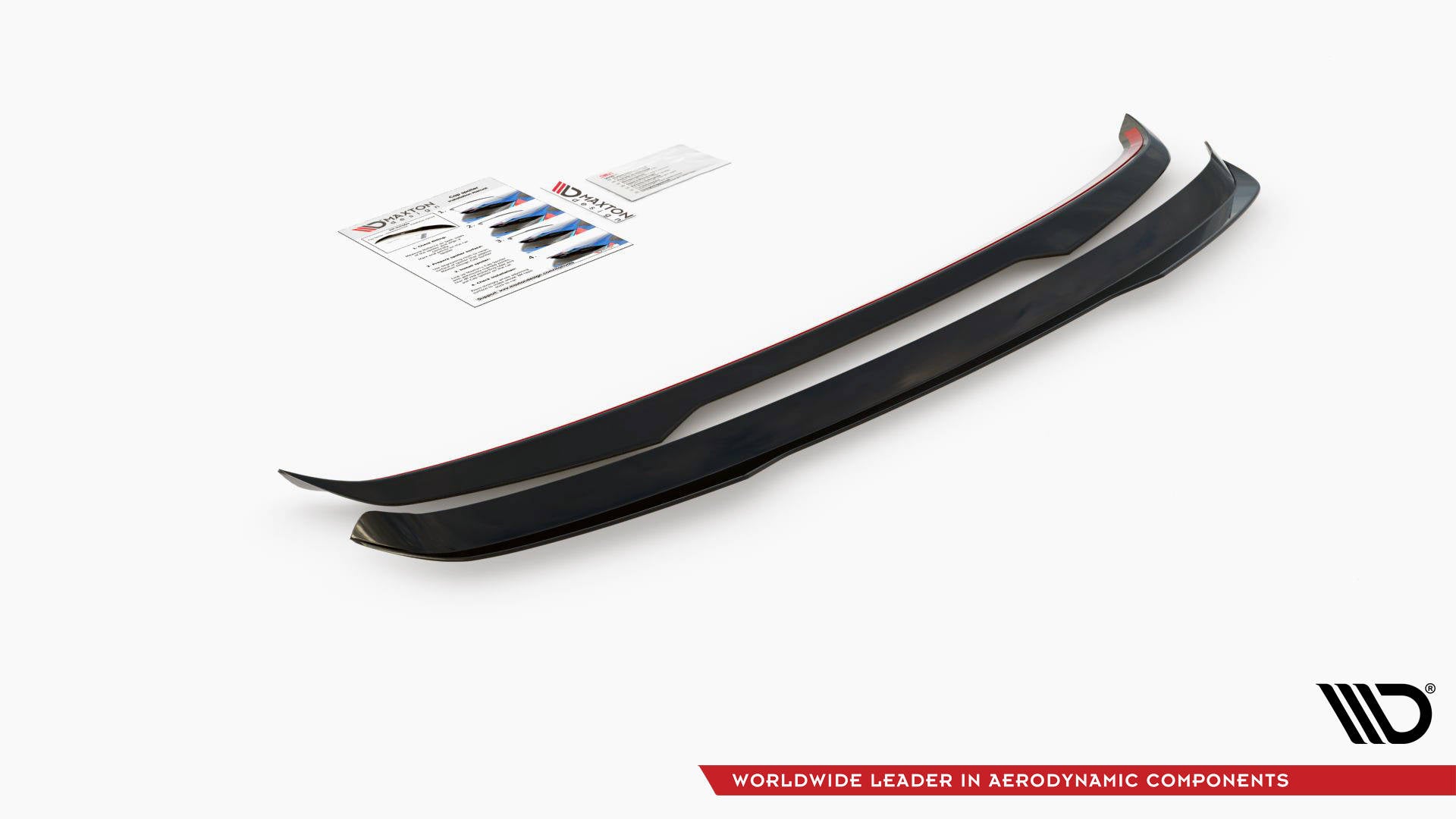 Spoiler cap volvo v60 r-design mk2