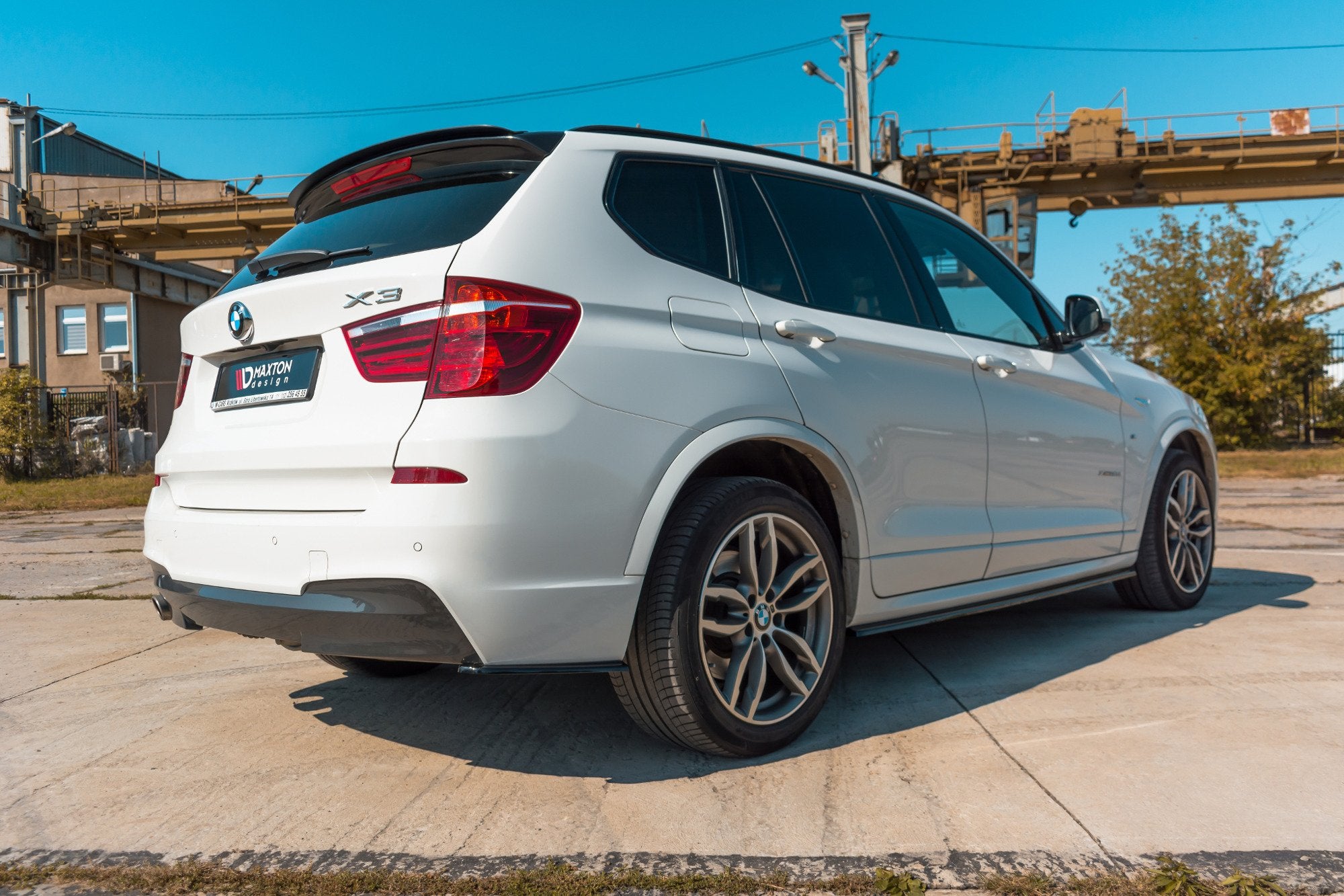 Spoiler cap til BMW X3 F25 M-Pack ansigtsløftning
