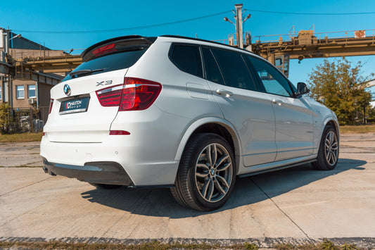 Spoiler cap for bmw x3 f25 m-pack facelift