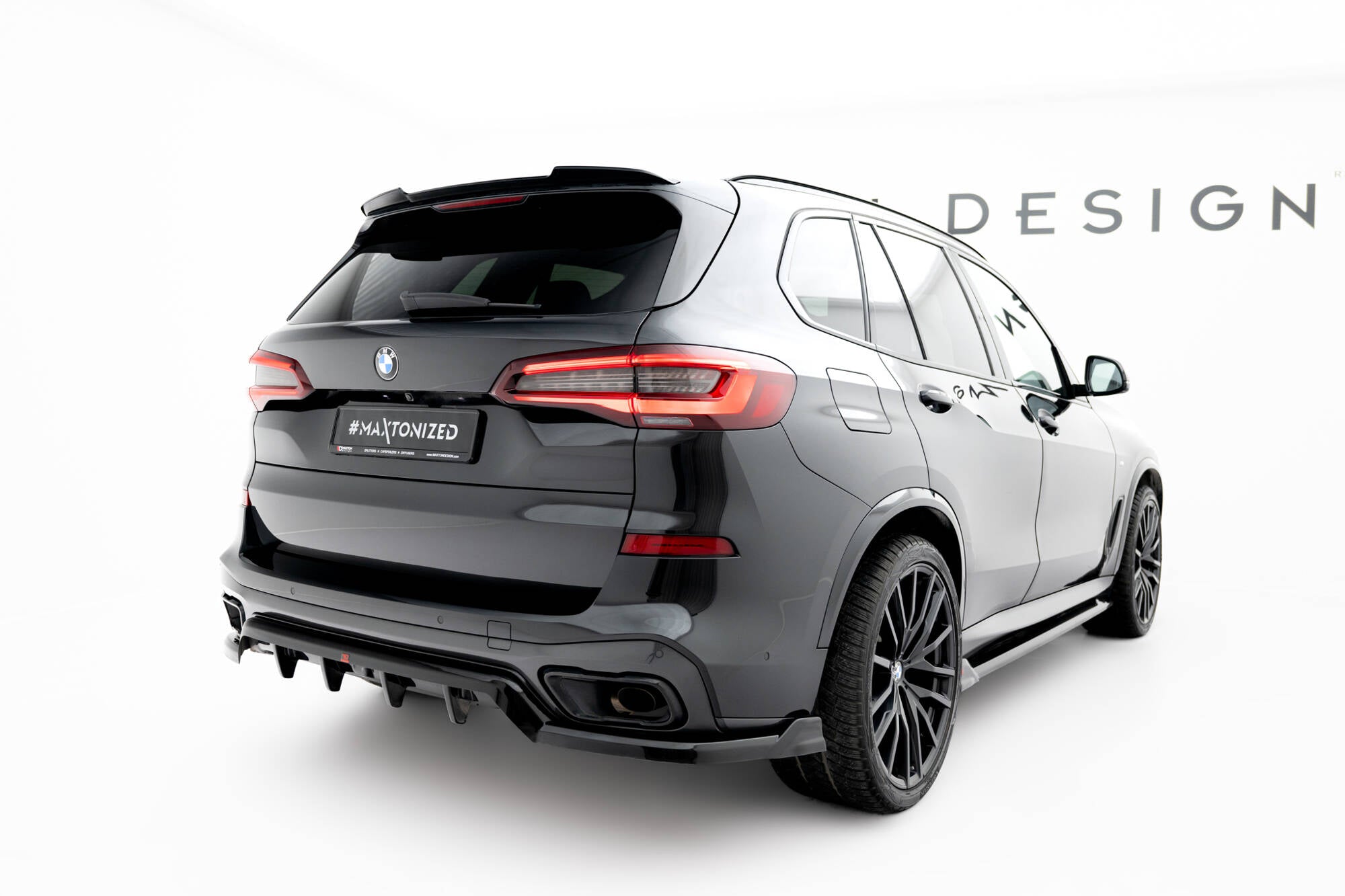 Spoiler cap for v.1 bmw x5 g05 m-pack