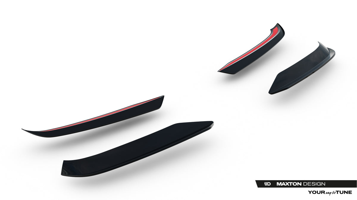 Spoiler cap suitable for ford transit custom msrt mk2