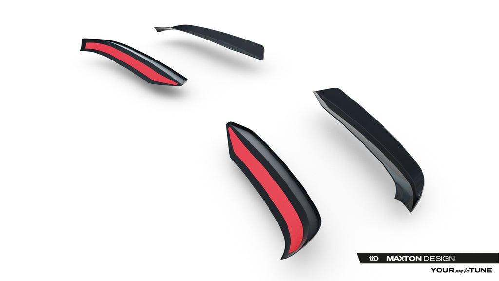 Spoiler cap suitable for ford transit custom msrt mk2