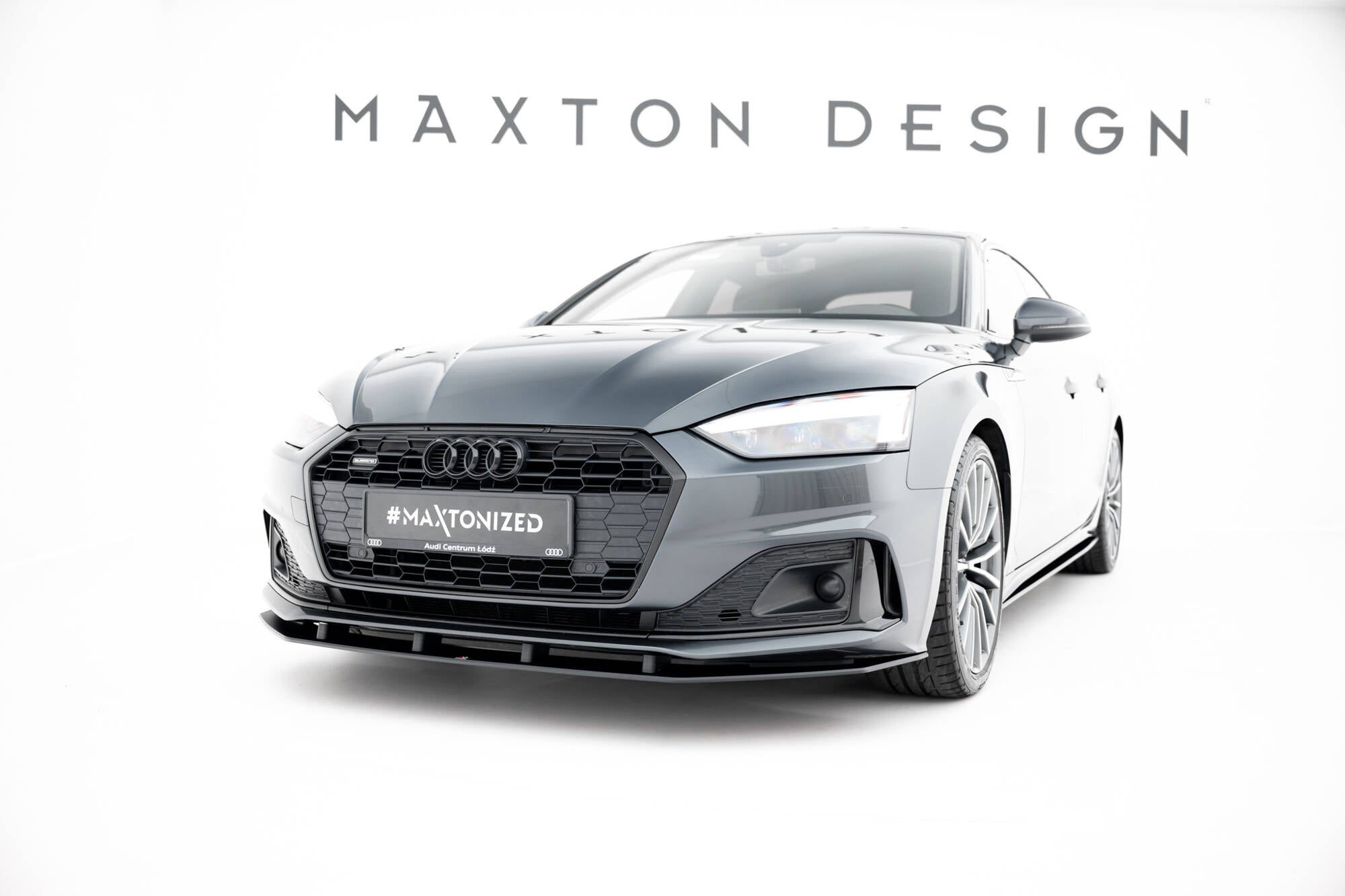 Street pro front splitter audi a5 f5 facelift