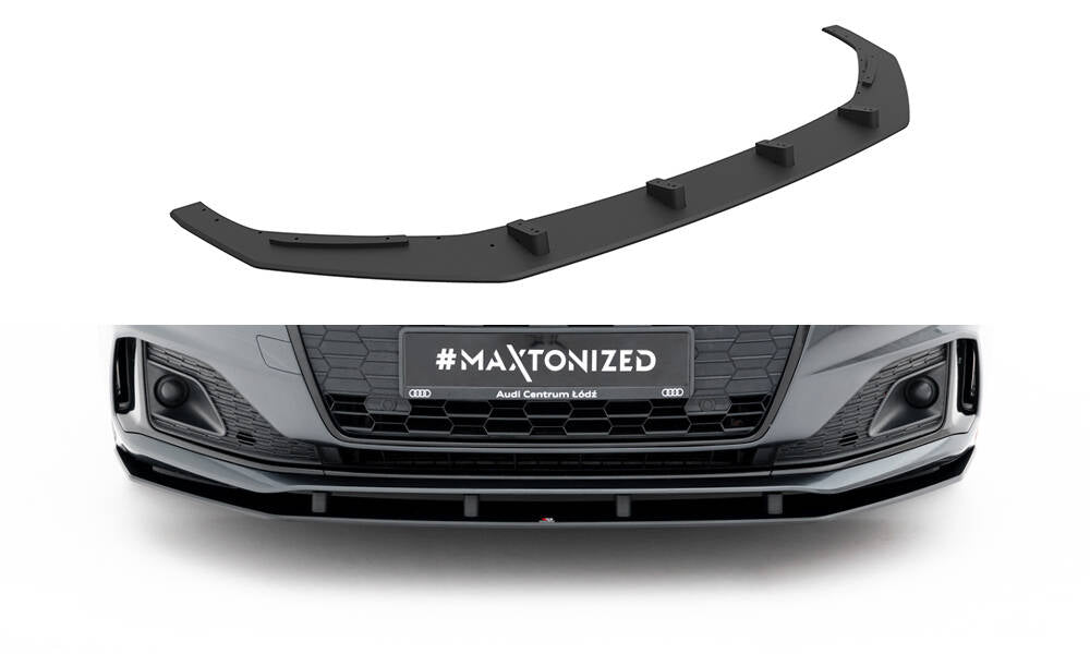 Street pro front splitter audi a5 f5 facelift