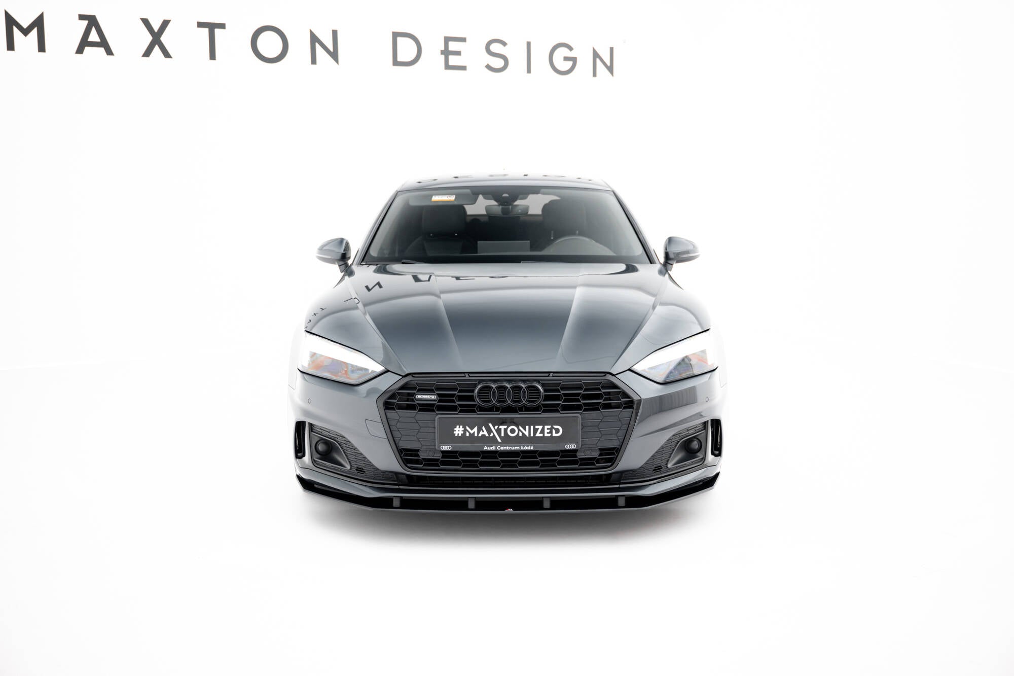 Street pro front splitter audi a5 f5 facelift
