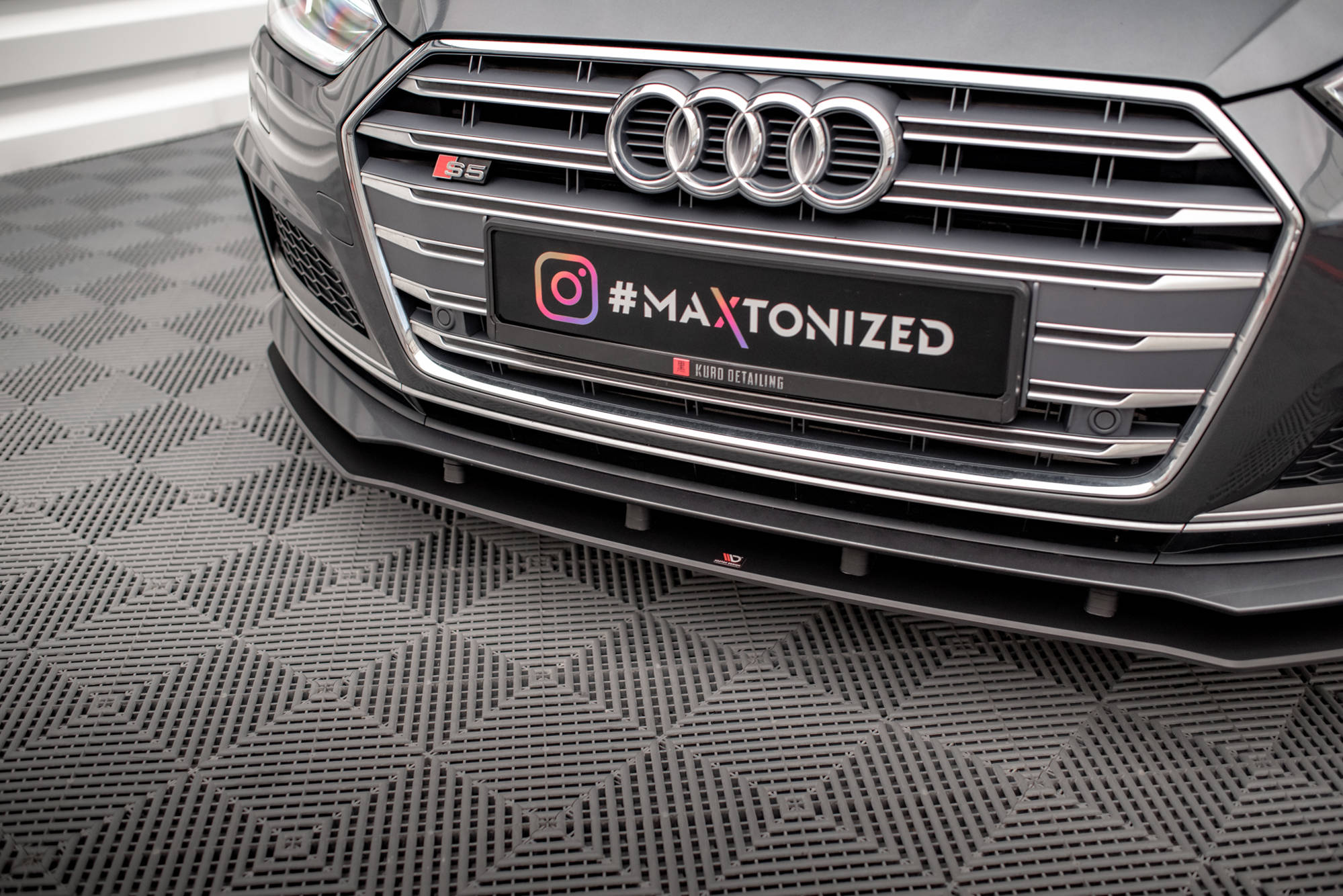 Street Pro frontsplitter Audi A5 S-Line / S5 Coupé / Sportback F5
