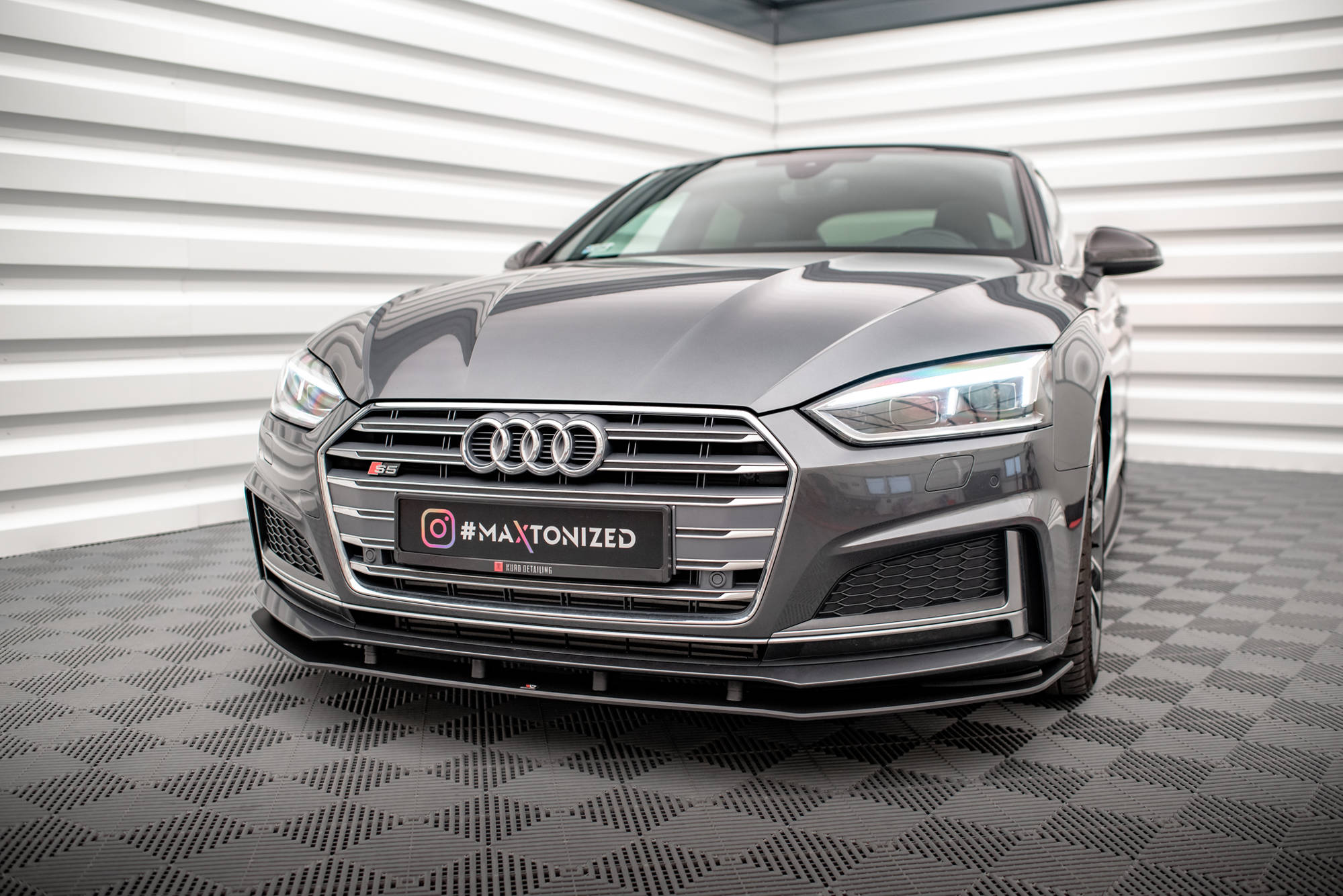 Street Pro frontsplitter Audi A5 S-Line / S5 Coupé / Sportback F5