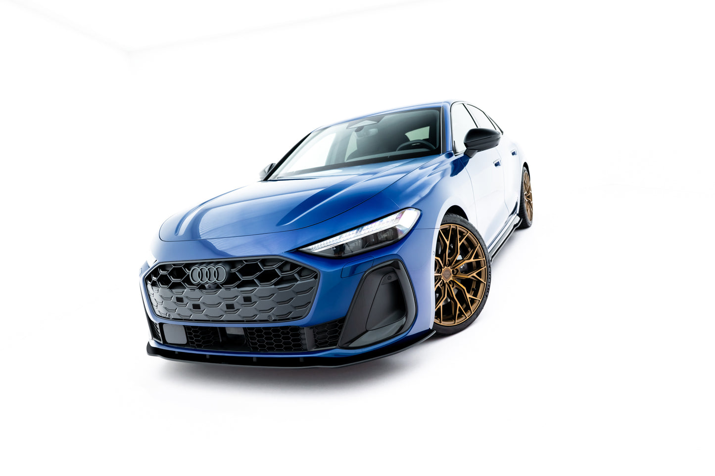 Street pro front splitter audi a5 s-line / s5 sedan / avant b10