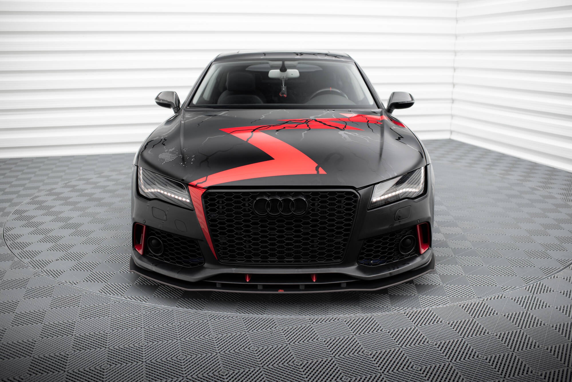 Street Pro frontsplitter Audi A7 RS7 Look C7