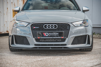 Street pro front splitter audi rs3 8v sportback