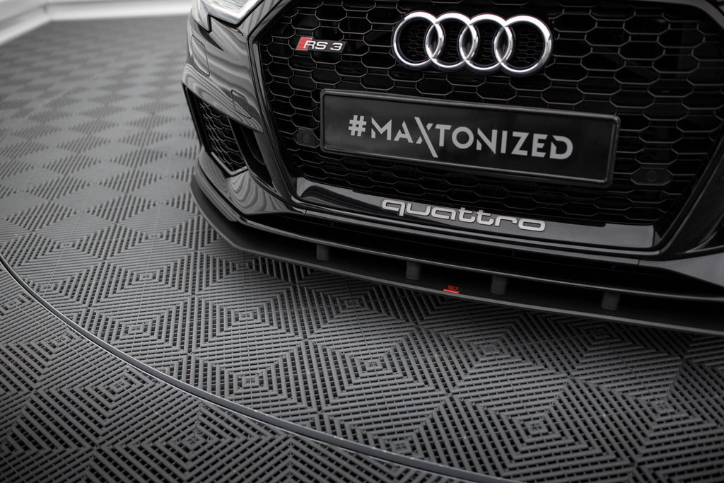 Street Pro frontsplitter til Audi RS3 sedan 8V facelift