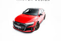 Street Pro frontsplitter til Audi RS3 sedan 8y facelift