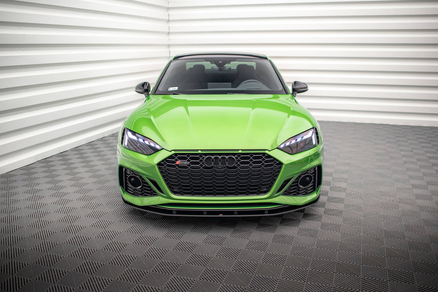 Street pro front splitter audi rs5 f5 facelift