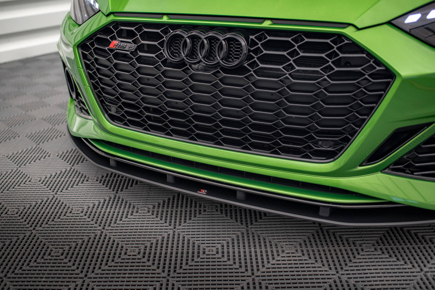 Street pro front splitter audi rs5 f5 facelift