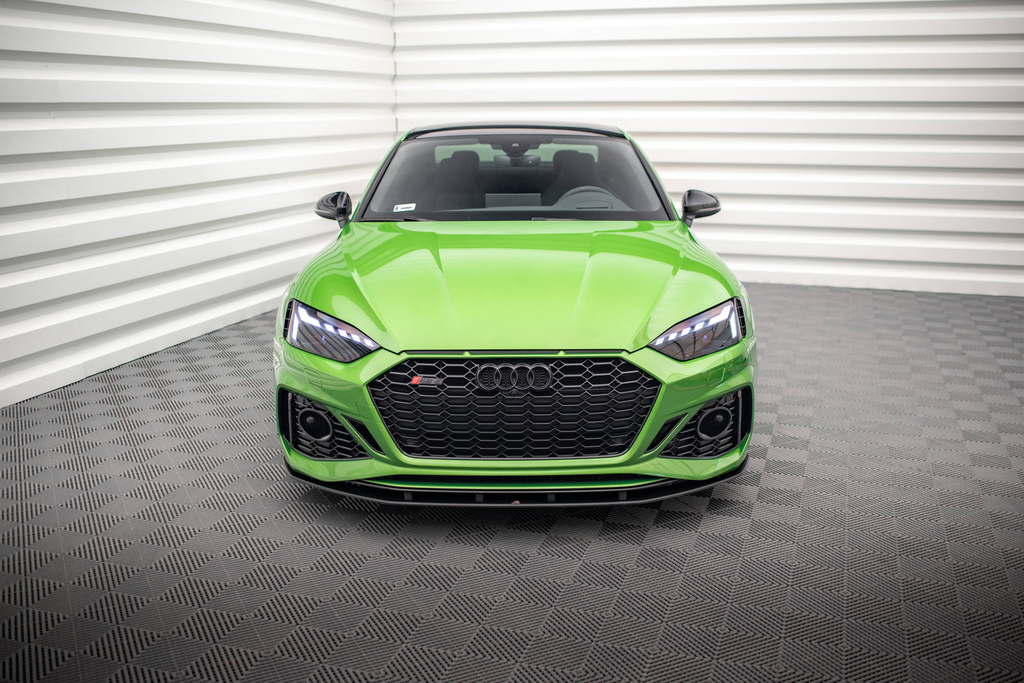 Street pro front splitter audi rs5 f5 facelift