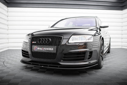 Street pro front splitter audi rs6 avant c6