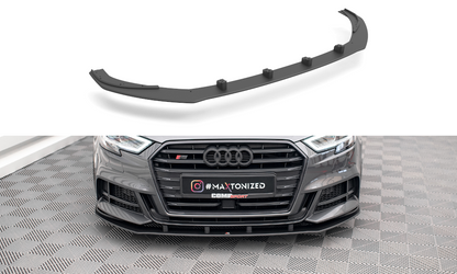 Street pro front splitter audi s3 / a3 s-line sportback 8v facelift