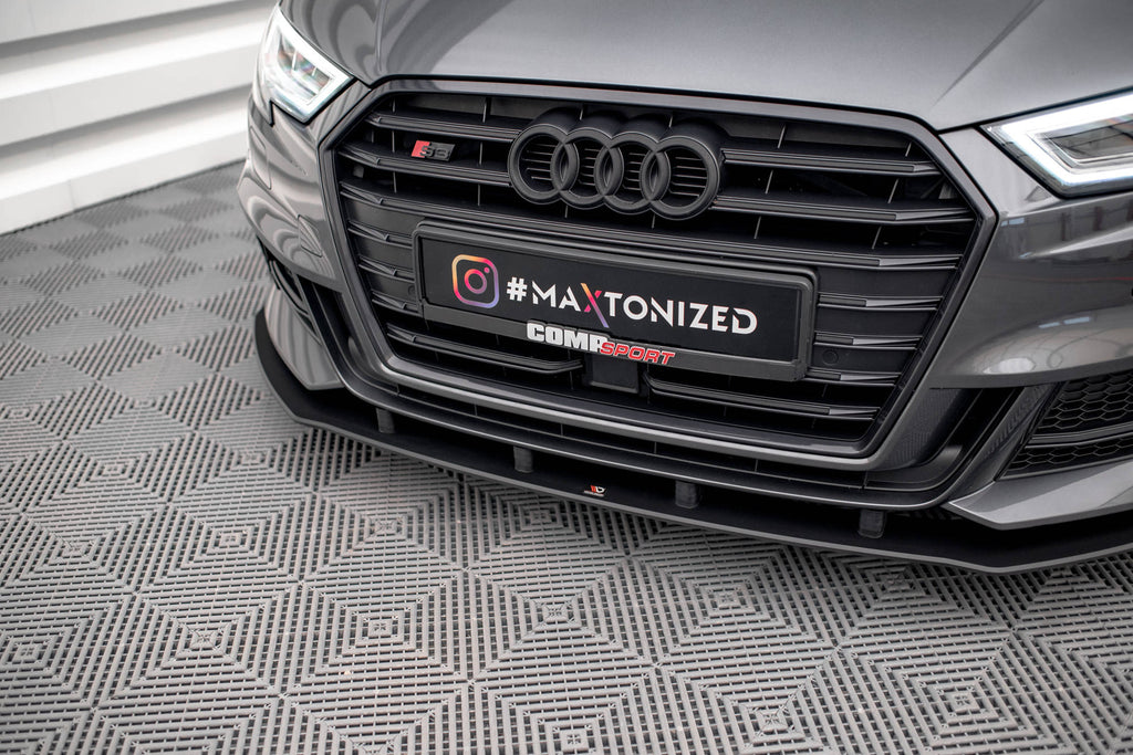 Street Pro Front Splitter Audi S3 / A3 S-Line Sportback 8V FaceLift