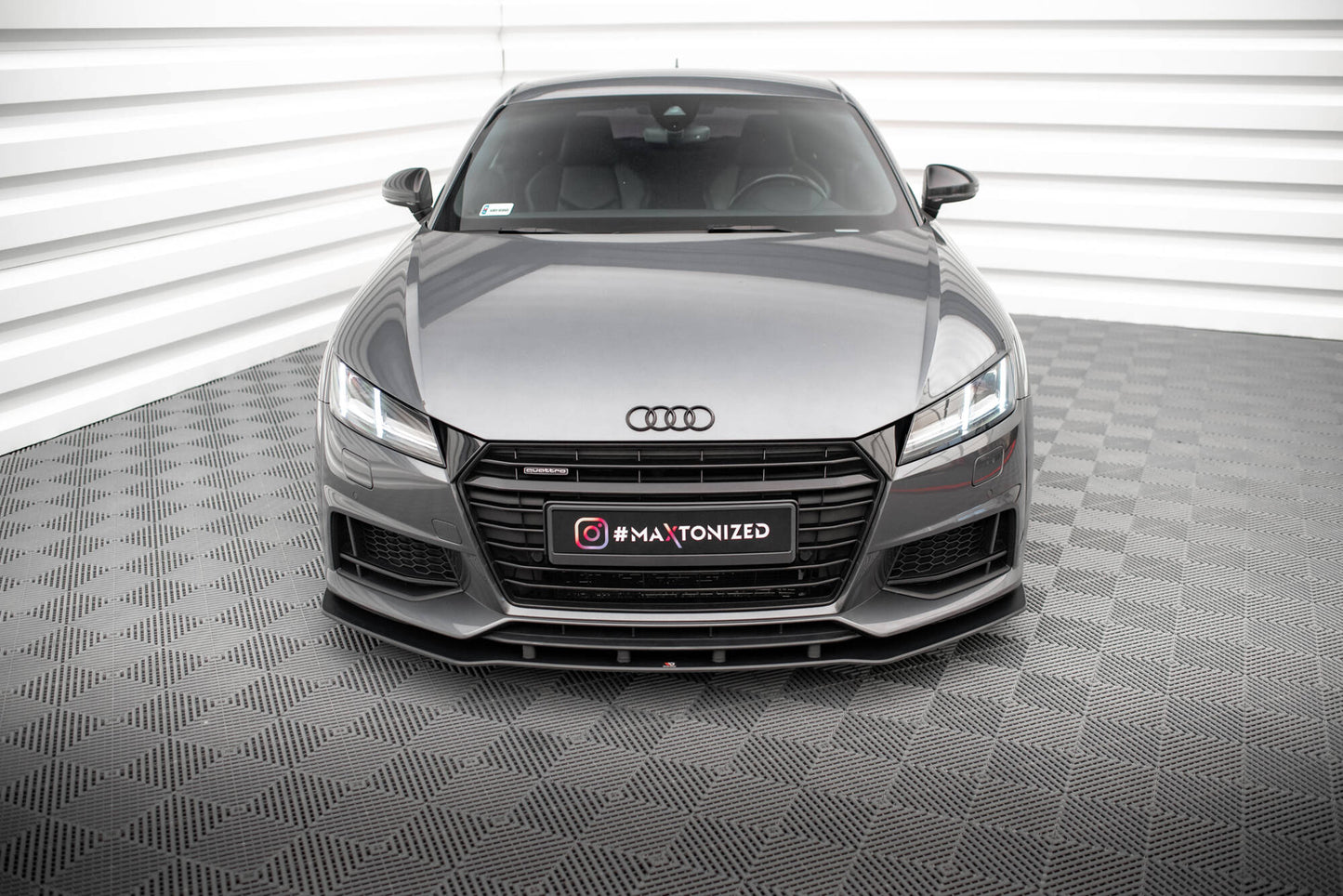 Street pro front splitter audi tt s / s-line 8s
