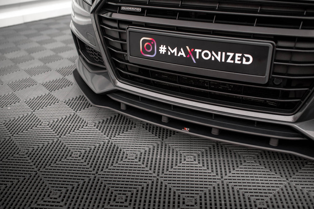 Street pro front splitter audi tt s / s-line 8s