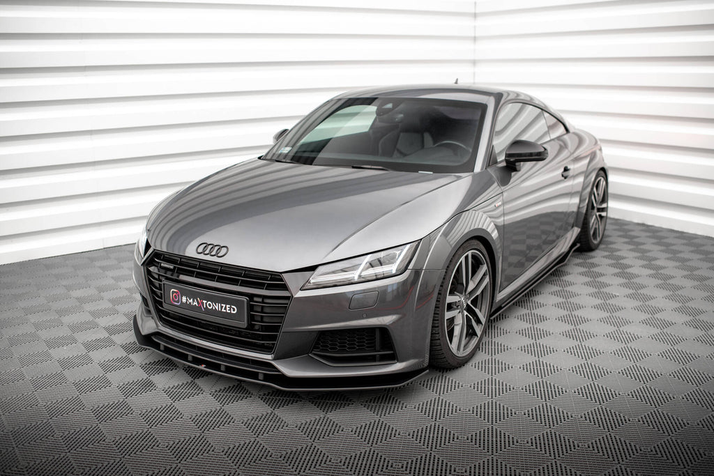 Street pro front splitter audi tt s / s-line 8s