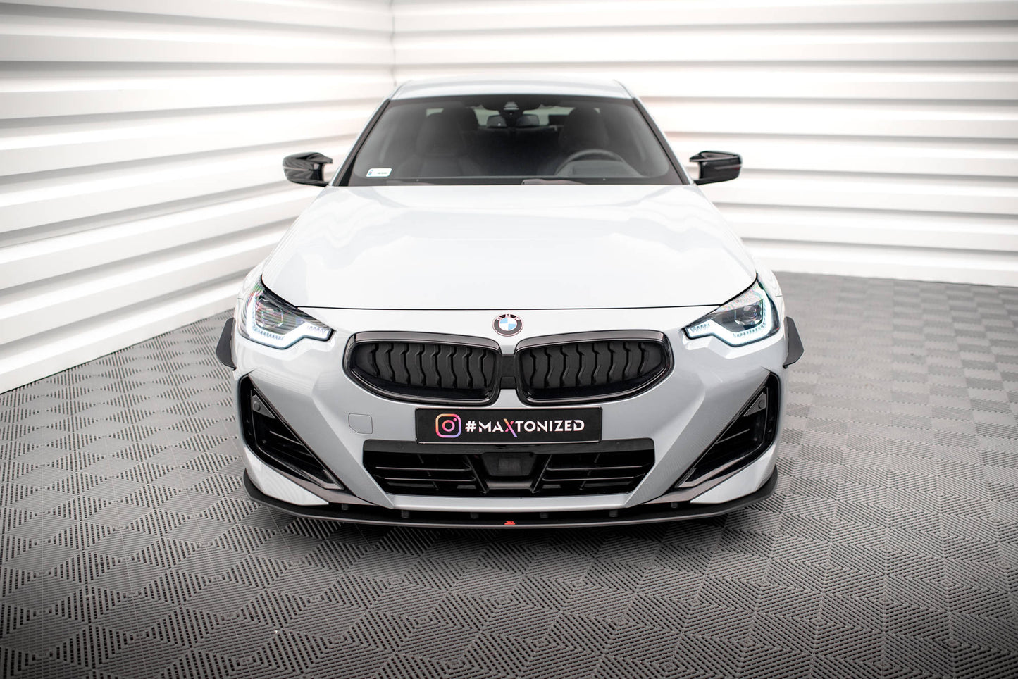 Street Pro frontsplitter til BMW 2 Coupé M-Pack / M240i G42