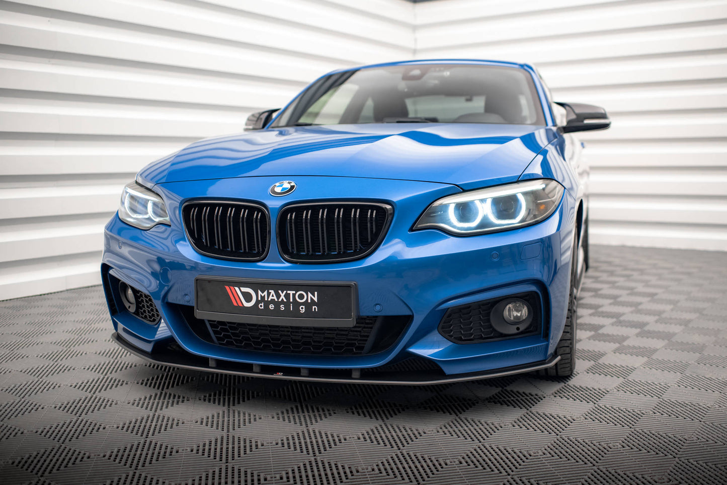 Street pro front splitter bmw 2 m-pack f22
