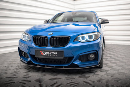 Street pro front splitter bmw 2 m-pack f22