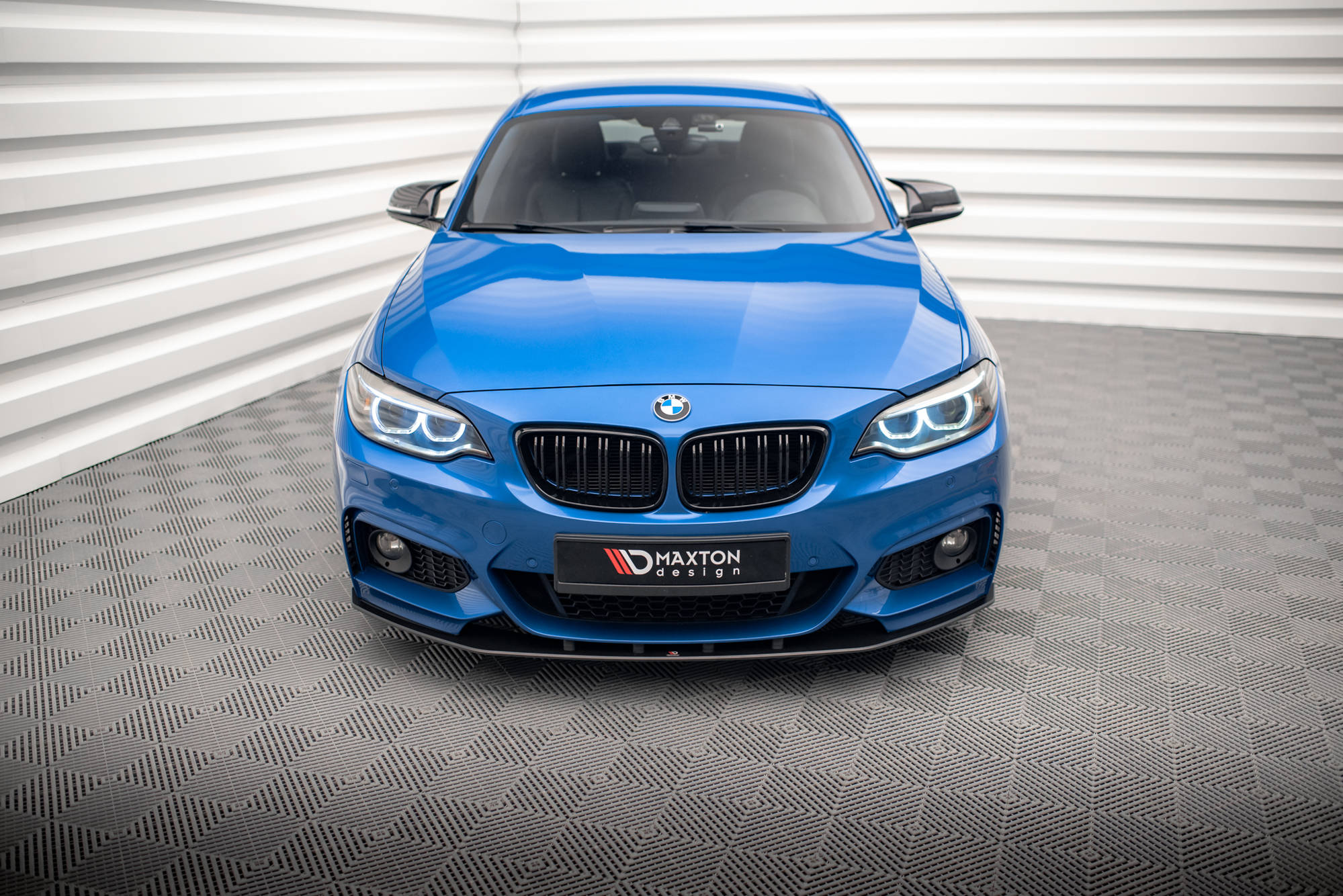 Street pro front splitter bmw 2 m-pack f22