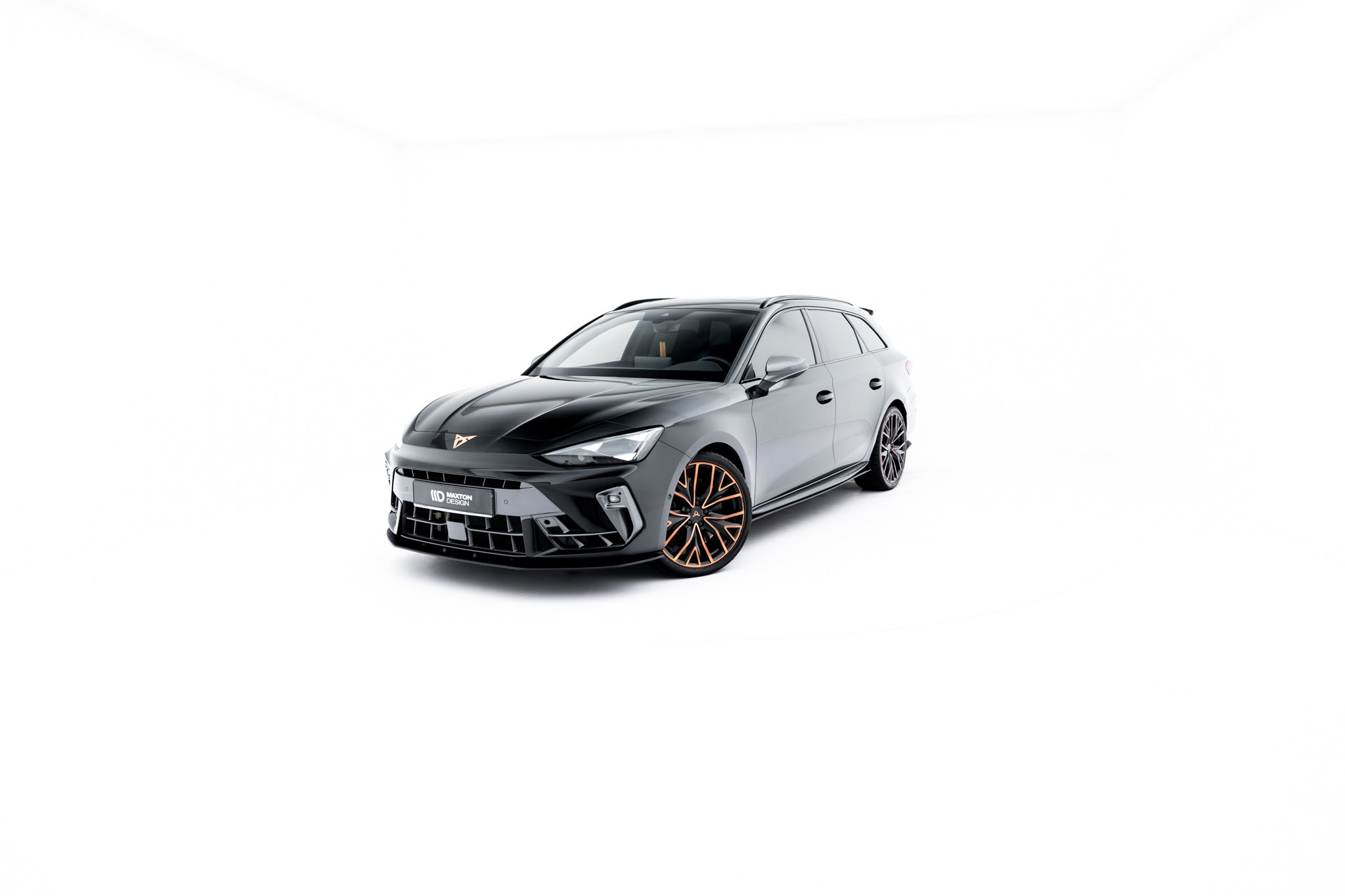 Street Pro etupuskurin splitteri Cupra Leon ST / Hatchback mk1 facelift