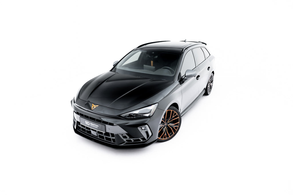 Street Pro etupuskurin splitteri Cupra Leon ST / Hatchback mk1 facelift