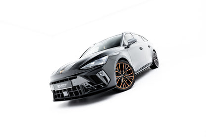 Street pro front splitter cupra leon st / hatchback mk1 facelift