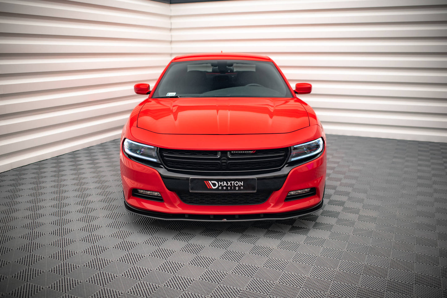 Street pro front splitter dodge charger rt mk7 facelift