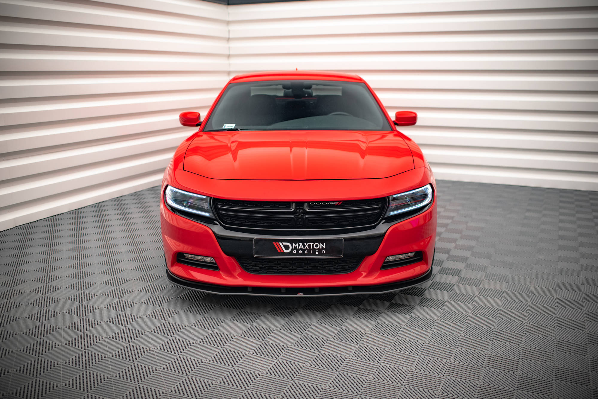 Street pro front splitter dodge lader rt mk7 ansiktsløftning
