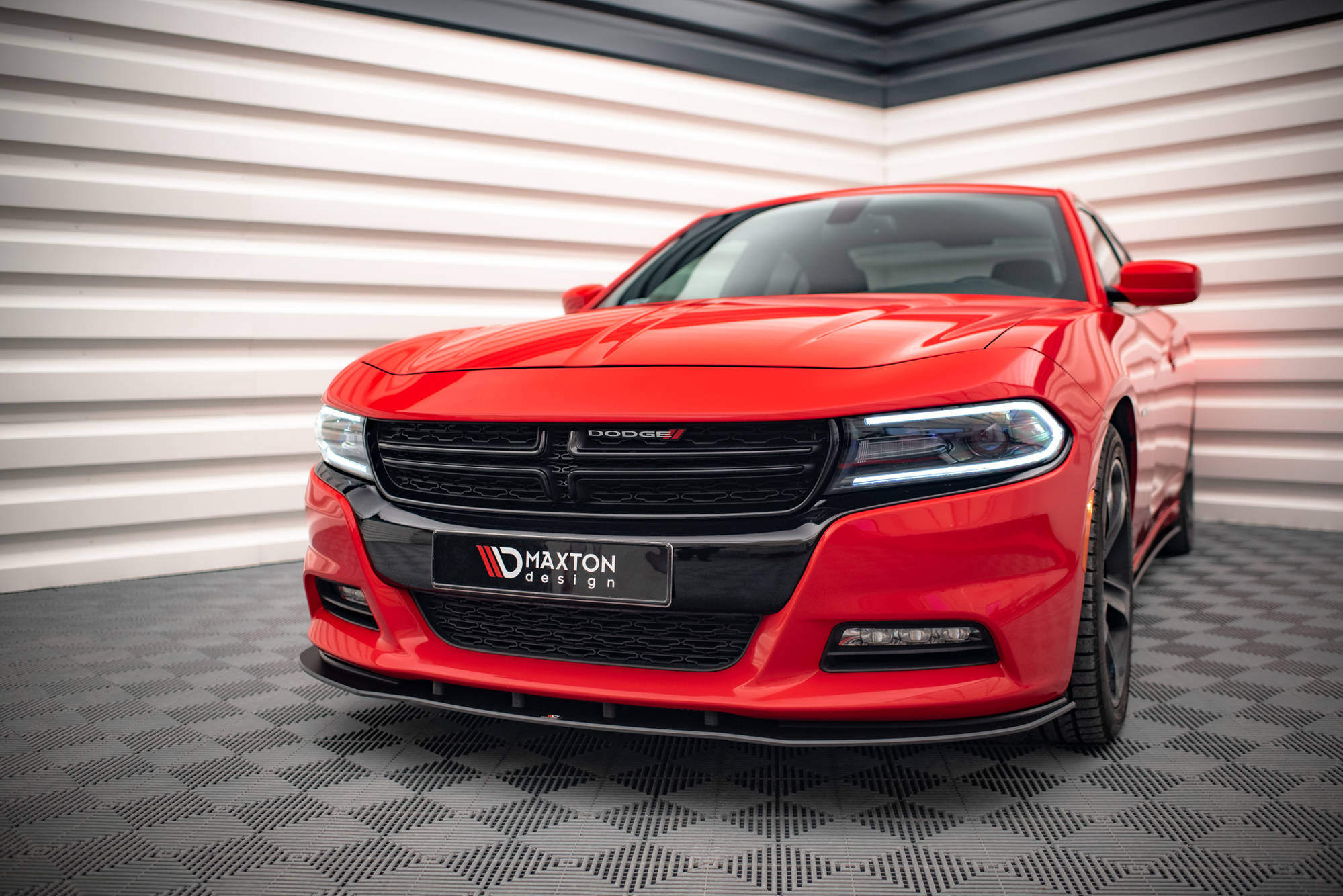 Street pro front splitter dodge lader rt mk7 ansiktsløftning