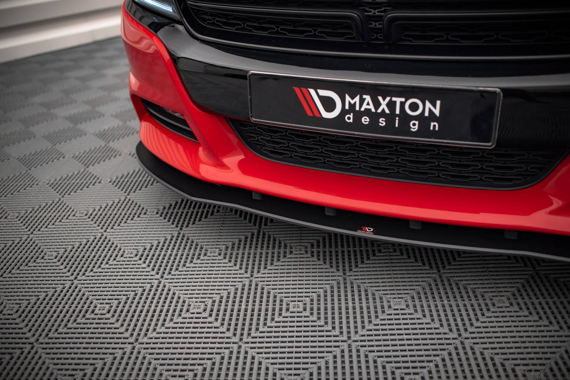 Street pro front splitter dodge lader rt mk7 ansiktsløftning
