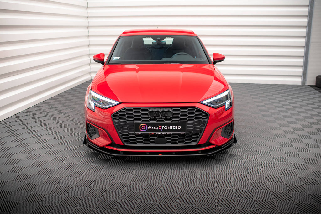 Street pro front splitter + flaps audi a3 8y