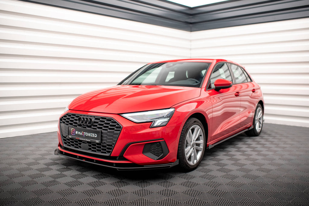 Street pro front splitter + flaps audi a3 8y