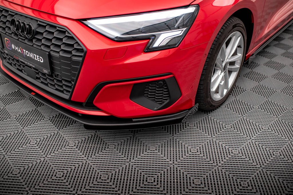 Street pro front splitter + flaps audi a3 8y