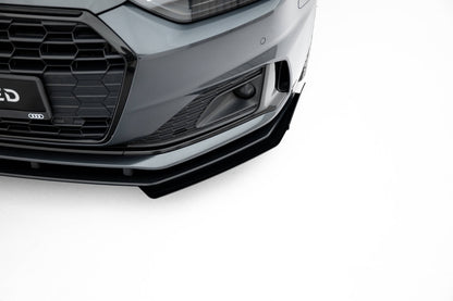 Street pro front splitter + flaps audi a5 f5 facelift