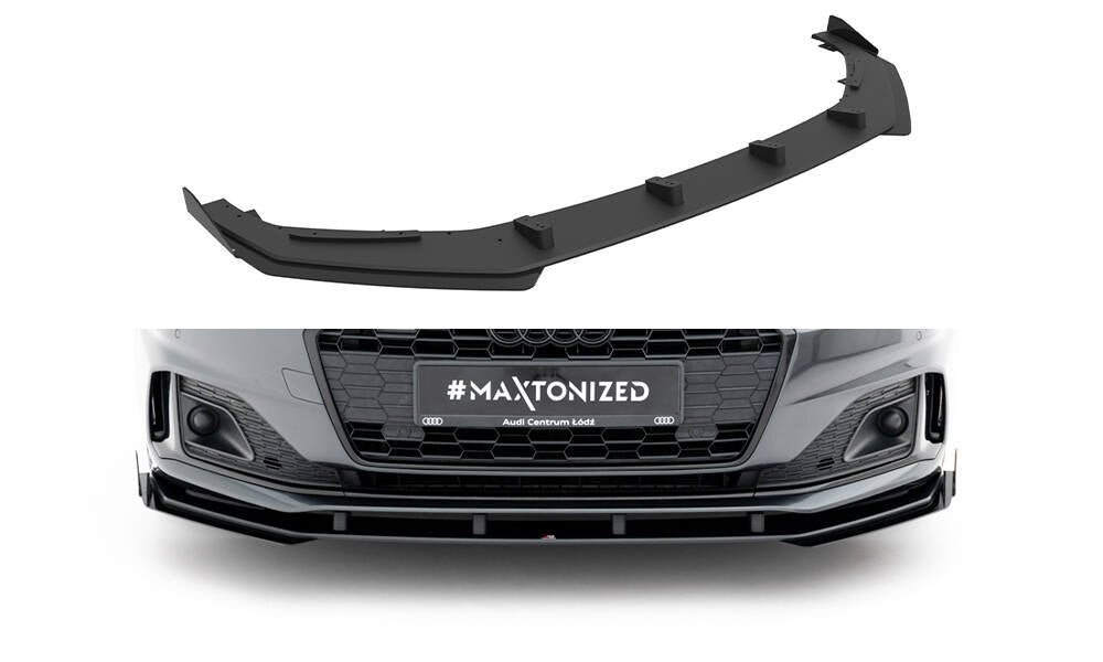 Street pro front splitter + flaps audi a5 f5 facelift