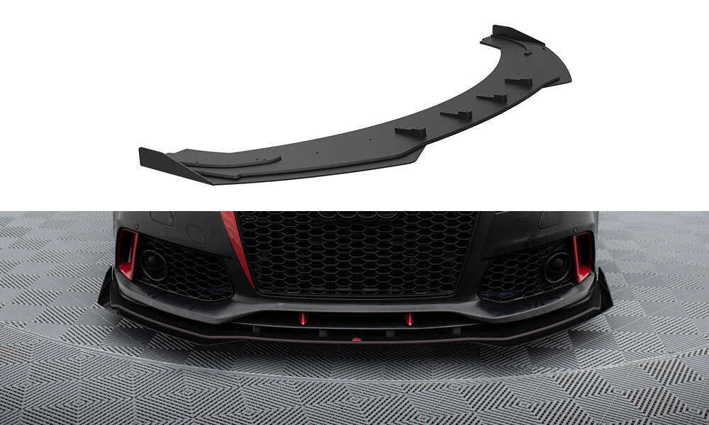 Street pro front splitter + flaps audi a7 rs7 look c7