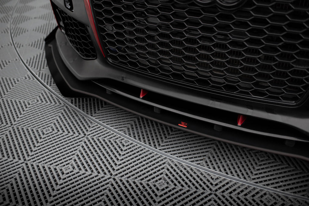 Street pro front splitter + flaps audi a7 rs7 look c7